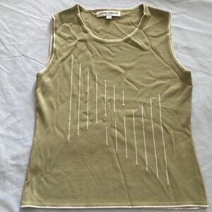 Vintage Knit tank - size s/m